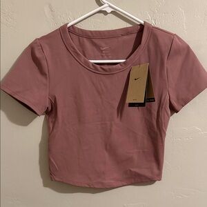 Nike Women's Dusty Rose Crop Top Small NWT